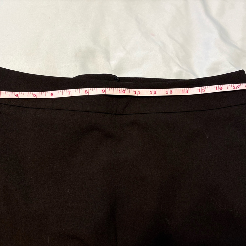Calvin Klein black zip back pencil skirt! Like new!!!